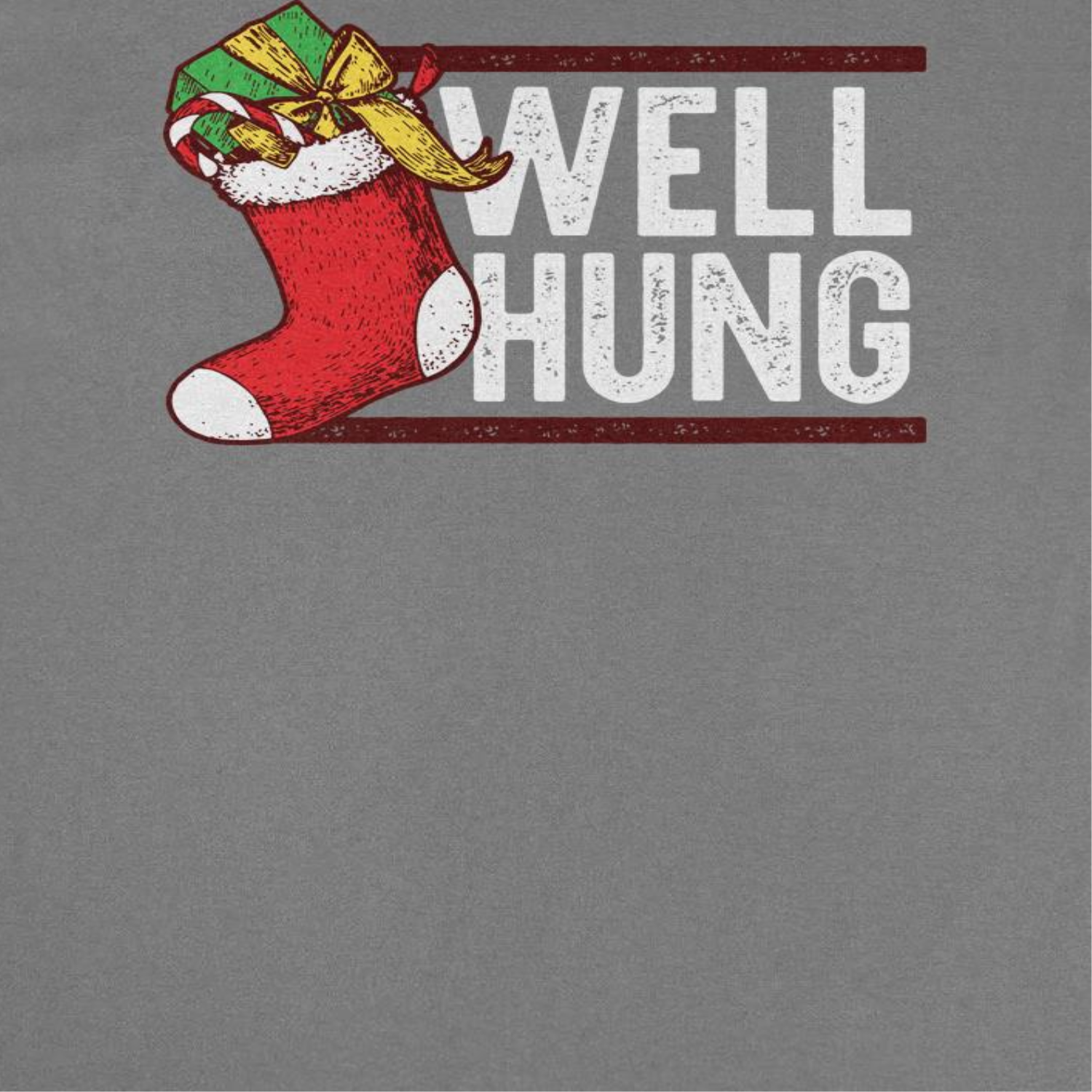 Wholesale Christmas T-Shirt - Well Hung