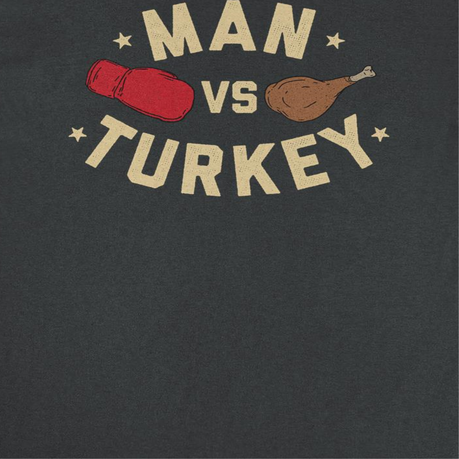 Wholesale Thanksgiving T-Shirt - Man vs Turkey