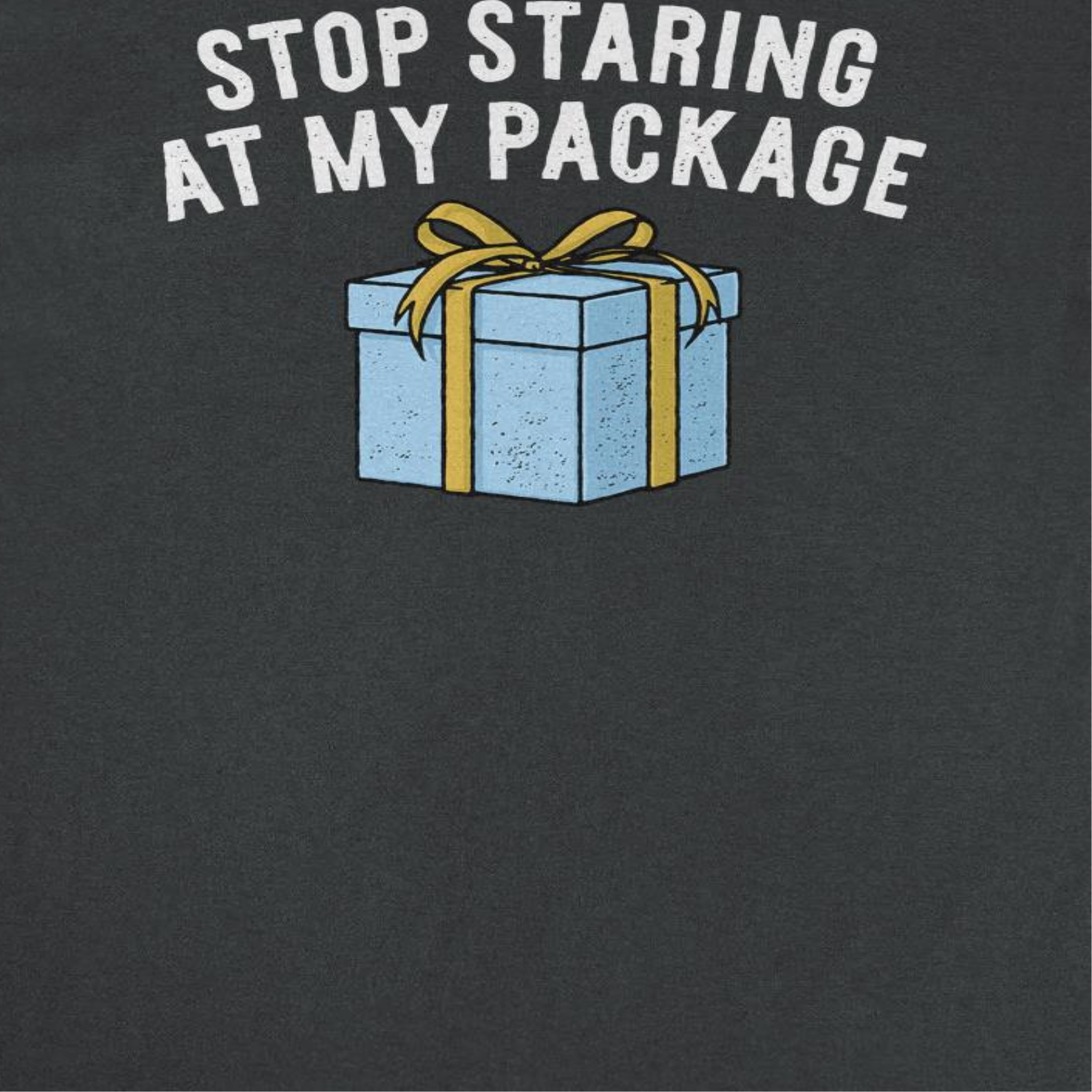 Wholesale Christmas T-Shirt - Stop Staring at my Package