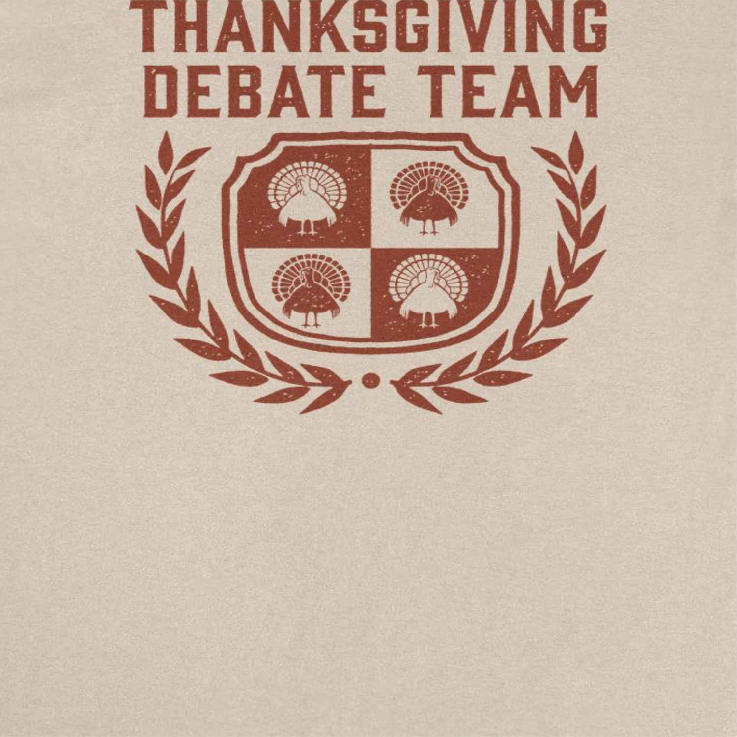 Wholesale Ideanest T-Shirt - Thanksgiving Debate Team