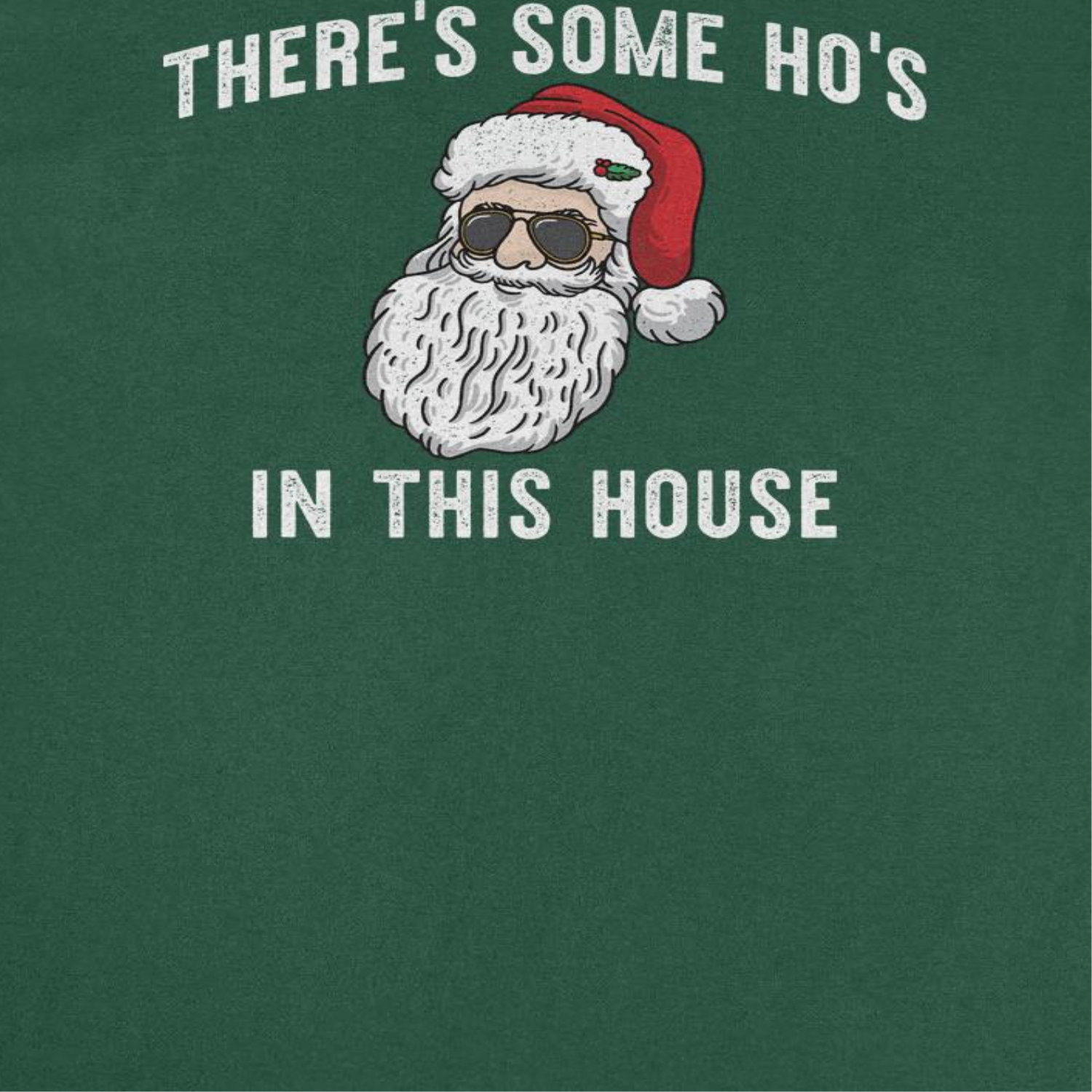 Wholesale Christmas T-Shirt - There's Some Ho's in this House