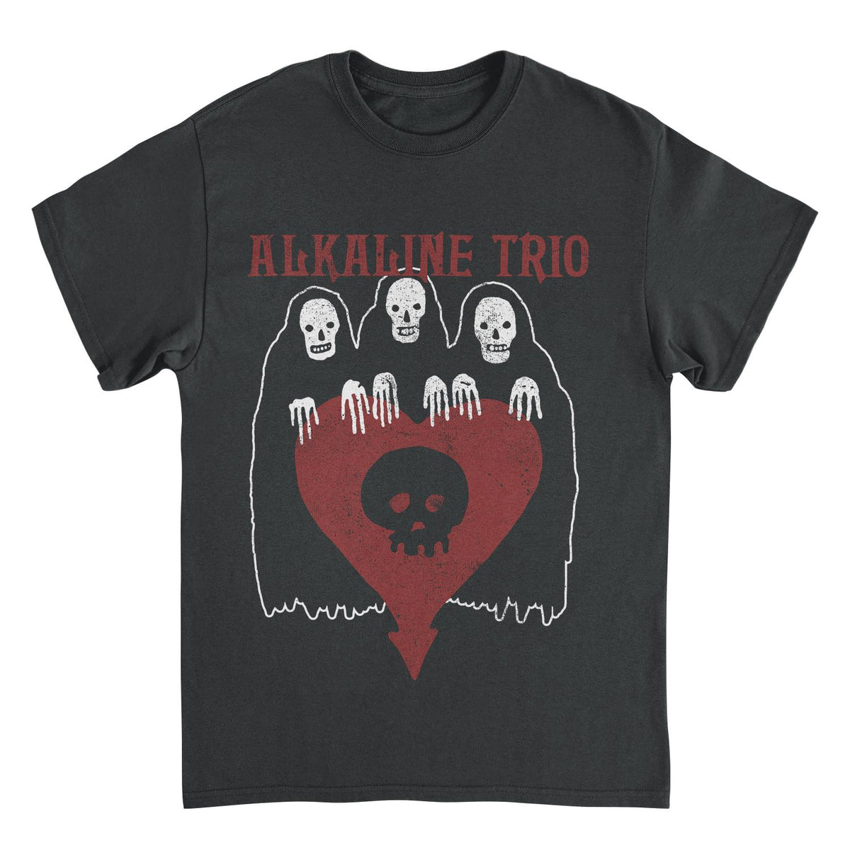 Wholesale Alkaline Trio Ghoul Trio Black T-Shirt – Merch Showroom