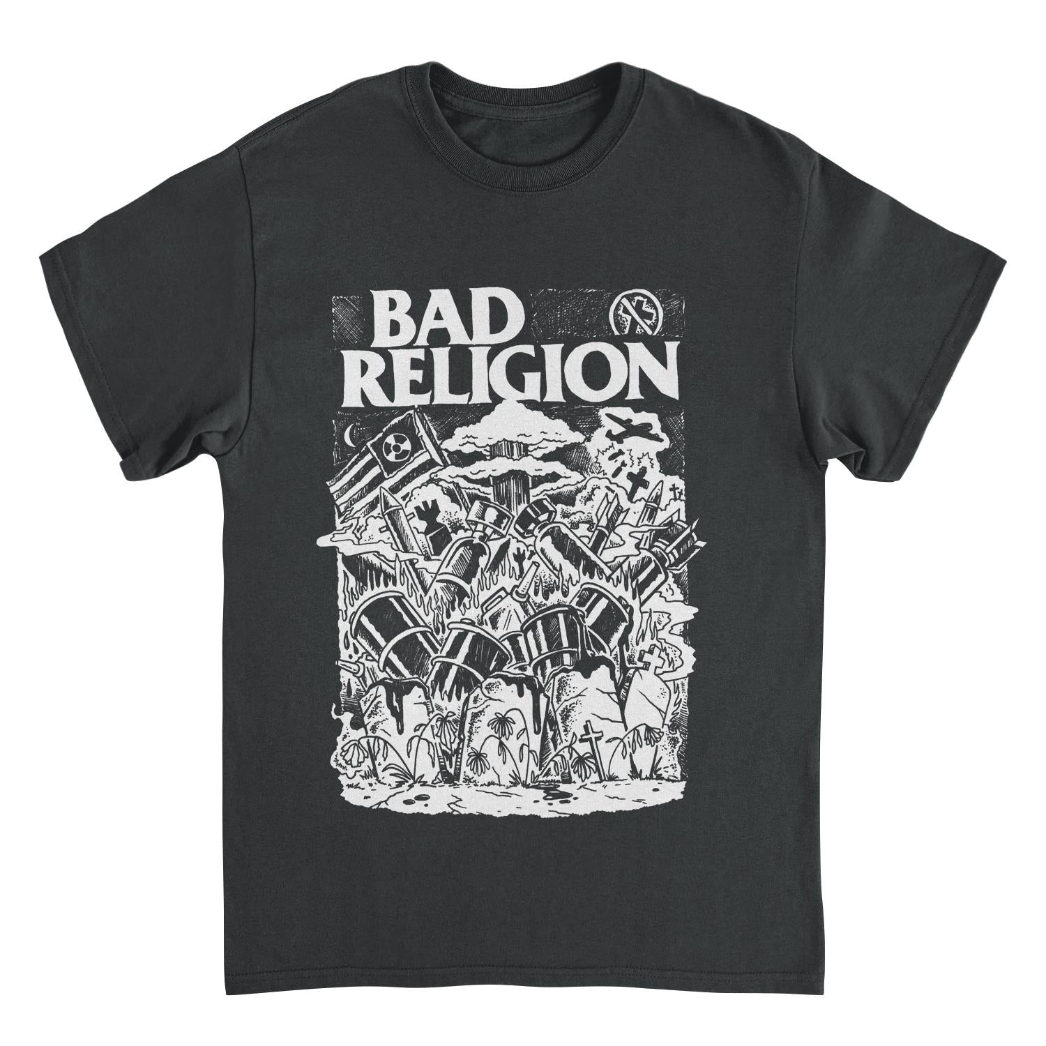 Wholesale Bad Religion Wasteland Black T-Shirt – Merch Showroom