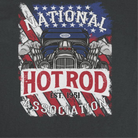 NHRA National Hot Rod American Flag Black T-Shirt