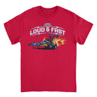 NHRA Loud and Fast Red T-Shirt