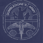 Harry Potter Dumbledores Army Emblem Navy T-Shirt