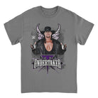 WWE Undertaker Horns Charcoal T-Shirt
