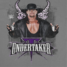 WWE Undertaker Horns Charcoal T-Shirt