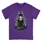 Wednesday Nevermore Moon Purple T-Shirt
