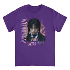 Wednesday Fire V2 Purple T-Shirt