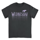 Wednesday Fading Logo Black T-Shirt