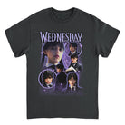 Wednesday Bootleg Black T-Shirt