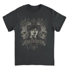 Wednesday Banner Skulls Black T-Shirt