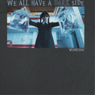 Wednesday Dark Side Black T-Shirt