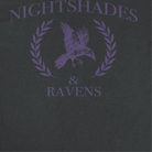 Wednesday Nightshades Black T-Shirt
