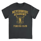 Wednesday Fencing 4 Black T-Shirt