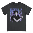 Wednesday Fire Will Rain Dance Black T-Shirt