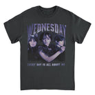 Wednesday All About Me Black T-Shirt