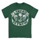 Lynyrd Skynyrd Skull White Forest Green T-Shirt