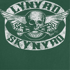 Lynyrd Skynyrd Skull White Forest Green T-Shirt