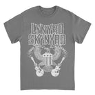 Lynyrd Skynyrd White Letters Charcoal T-Shirt