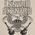 Lynyrd Skynyrd Black Letters Sand T-Shirt