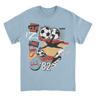 Toffs Retro Soccer Futbol Espana Light Blue T-Shirt