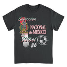 Toffs Retro Soccer Futbol Nacional De Mexico Black T-Shirt