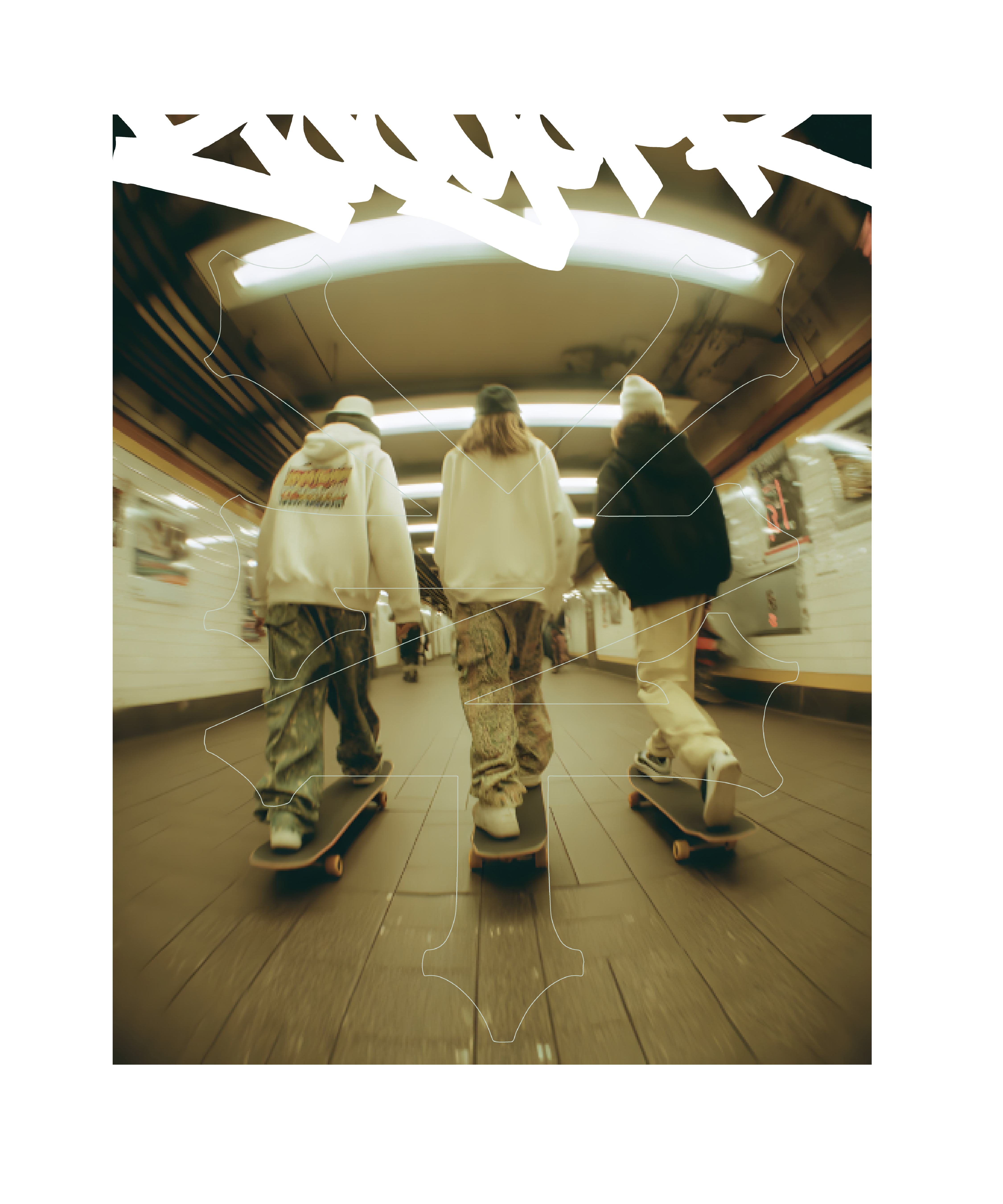 Wholesale Zoo York Grandmasters of New York City Style Subway T-Shirt