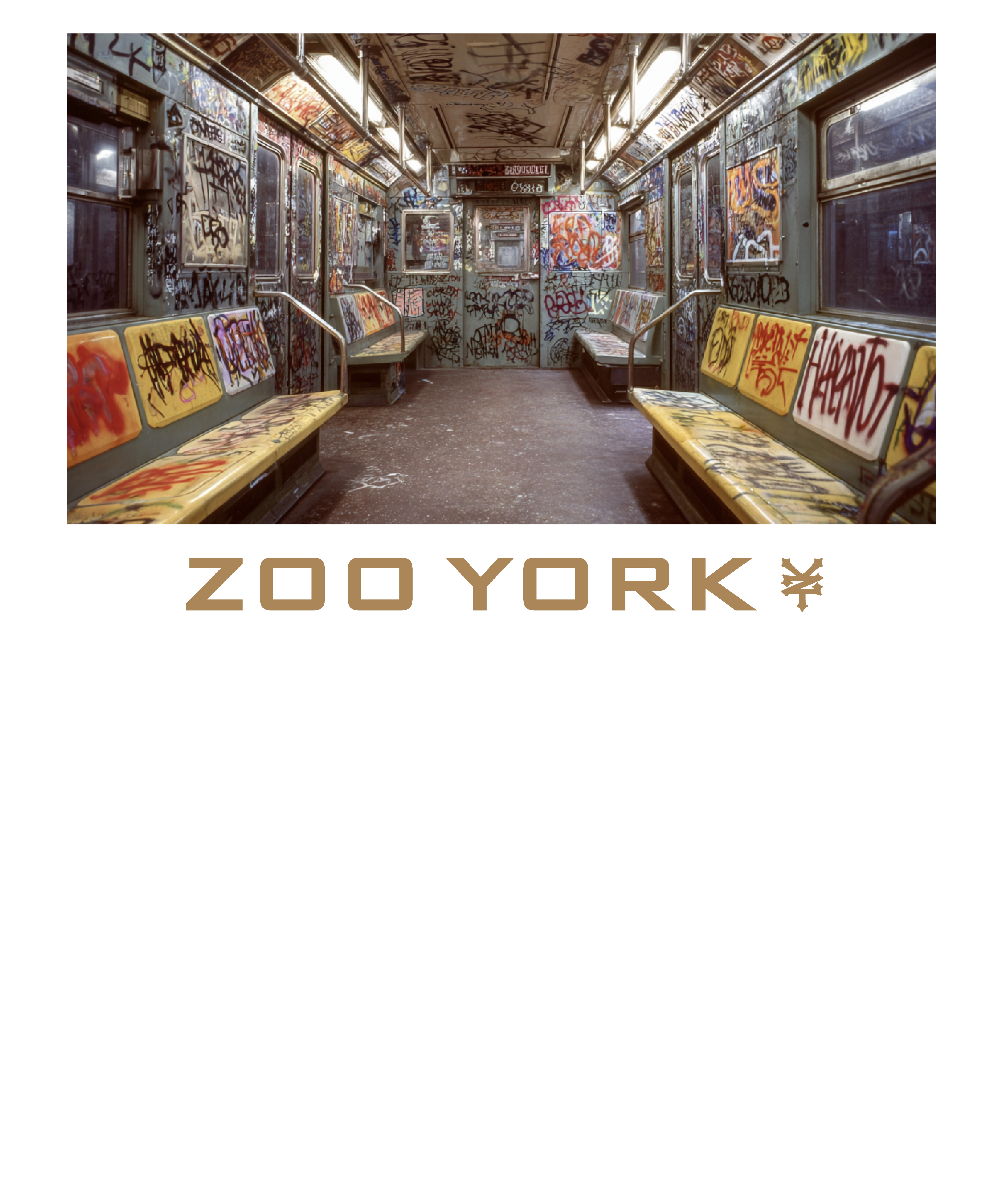 Wholesale Zoo York Nueva York Vintage Subway Panel T-Shirt