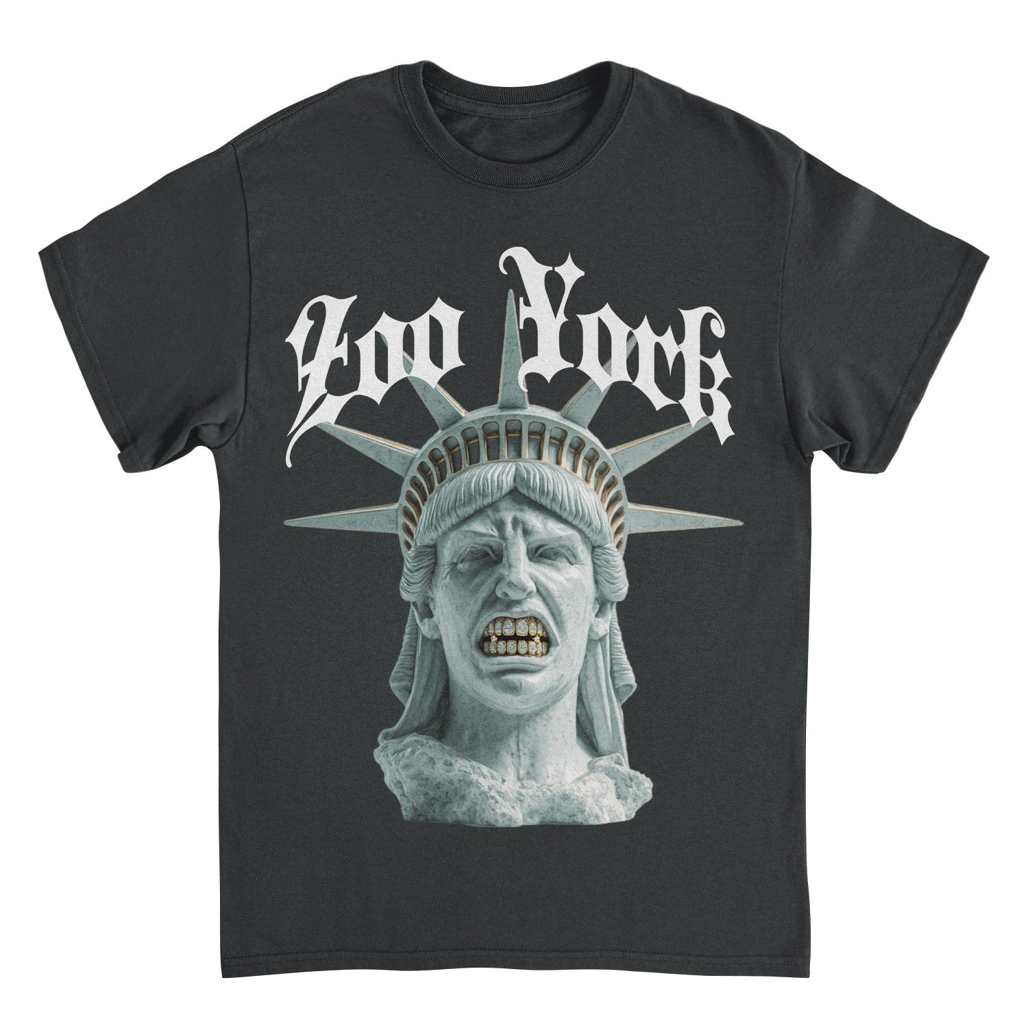 Wholesale Zoo York ZoStatue of Liberty Gold Grill Smile T-Shirt