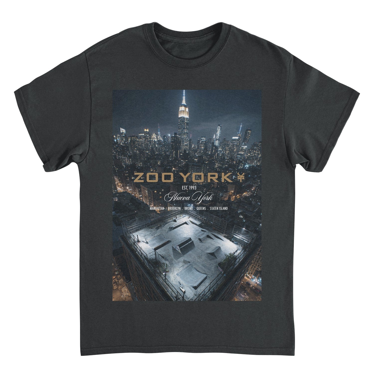 Wholesale Zoo York Nueva York Bright Lights City Skyline T-Shirt
