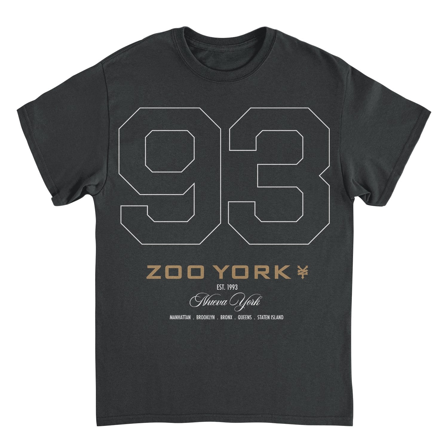 Wholesale Zoo York 93 Athletic Style Nueva York Logo T-Shirt