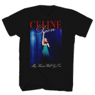 CELINE DION MY HEART WILL GO ON BLACK TEE