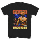 GUCCI MANE COLLAGE ARTWORK BLACK TEE