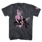 MACHINE GUN KELLY GUITAR PHOTO BLACK MINERAL WASH TEE