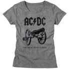 AC/DC About to Rock Again Heather Gray Women's T-Shirt