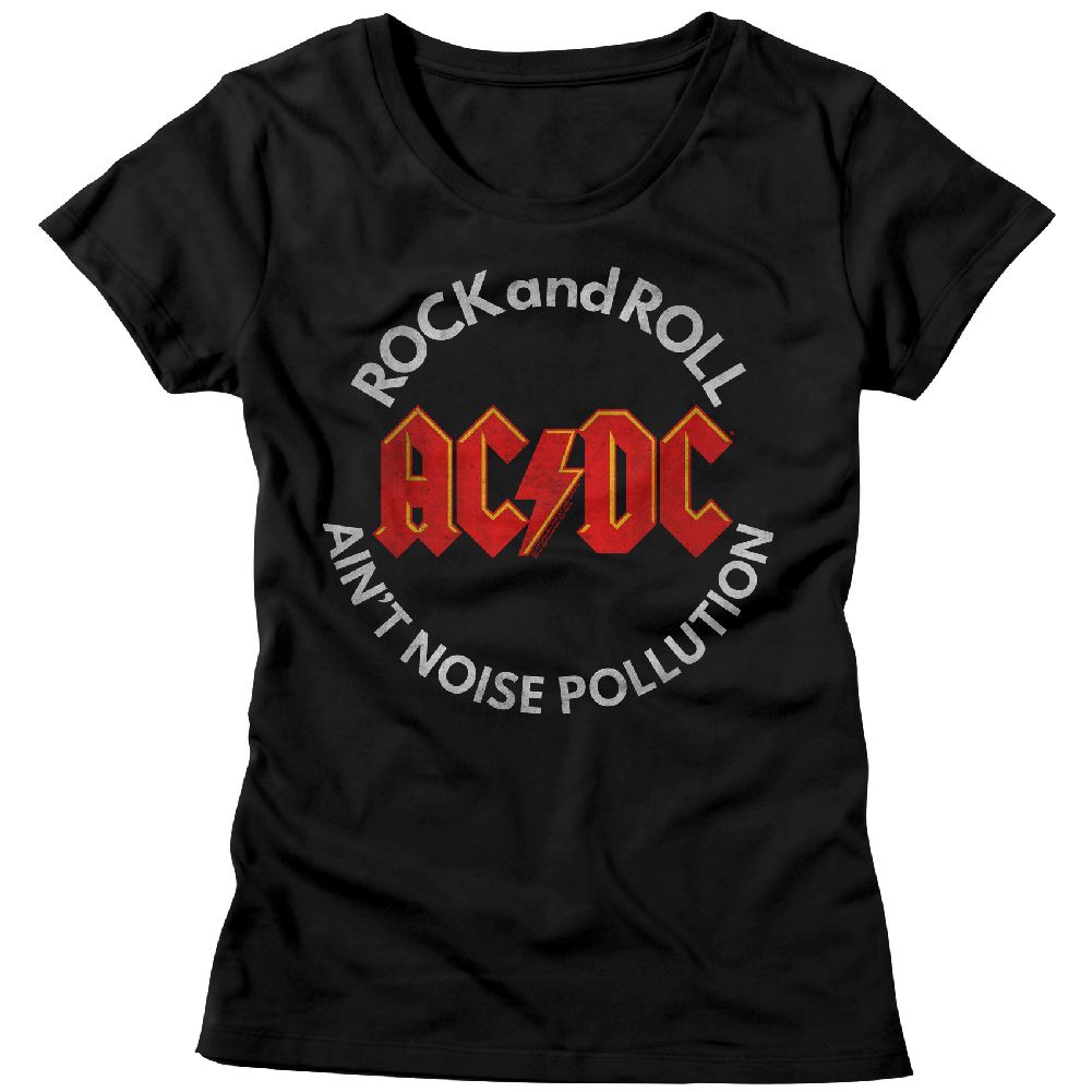 AC/DC Noise Pollution Black Women's T-Shirt