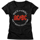 AC/DC Noise Pollution Black Women's T-Shirt