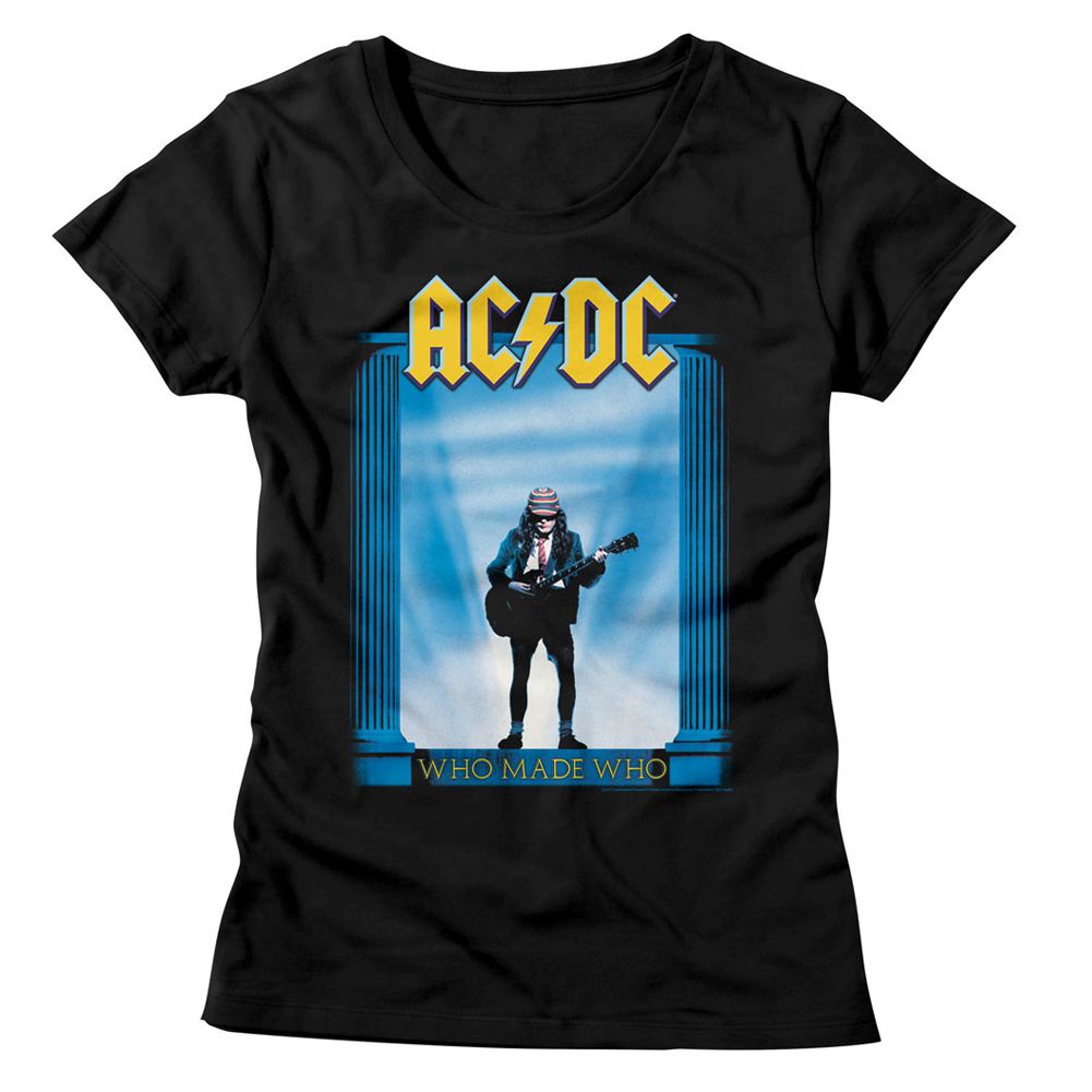 AC/DC Who Made Who Black Women's T-Shirt