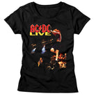 AC/DC Live Black Women's T-Shirt