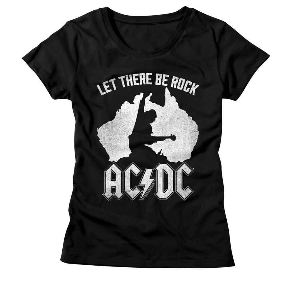 AC/DC Australia Black Women's T-Shirt