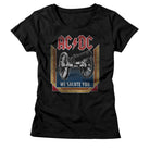 AC/DC We Salute You Black Women's T-Shirt
