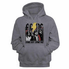 AC/DC Highway to Hell Lyrics Gunmetal Heather Hoodie