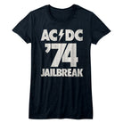 AC/DC Jailbreak Heather Navy Women's T-Shirt