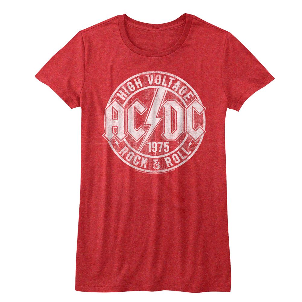 AC/DC Randr Heather Red Women's T-Shirt