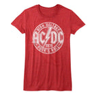 AC/DC Randr Heather Red Women's T-Shirt