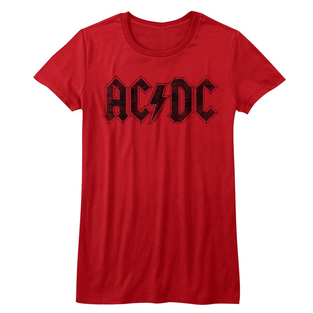 AC/DC Logo Red Women's T-Shirt