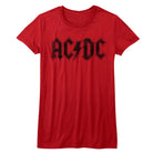 AC/DC Logo Red Women's T-Shirt