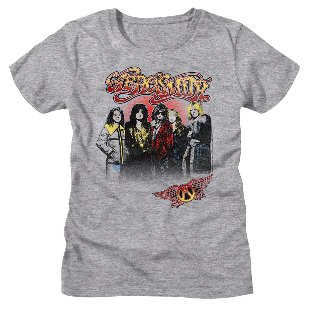 Aerosmith Aerosmith Nice Jackets Athletic Heather Women's T-Shirt